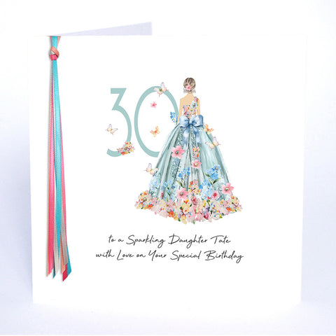 30 To a Sparkling Daughter with Love (Flower Dress)