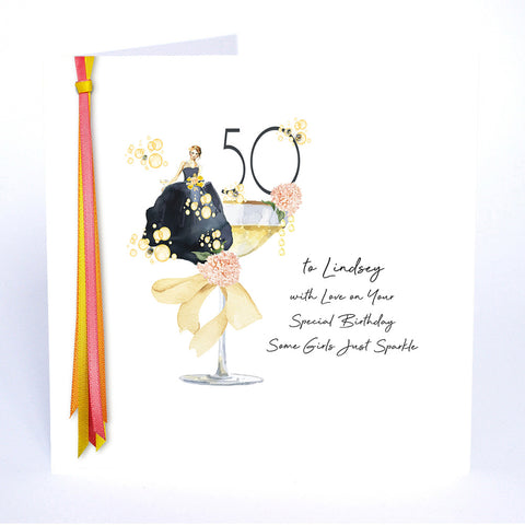 50 With Love on Your Special Birthday (Lady Coupe)