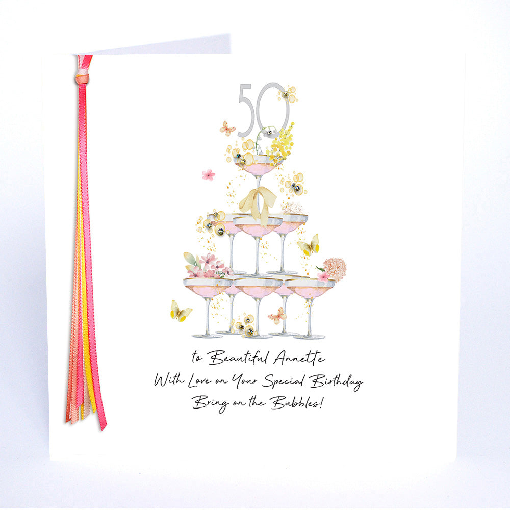 50 With Love on Your Special Birthday (Coupes Bubbles)