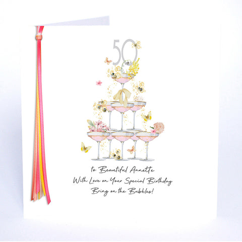 50 With Love on Your Special Birthday (Coupes Bubbles)