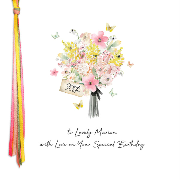 90th with Love on Your Special Birthday (Bouquet)