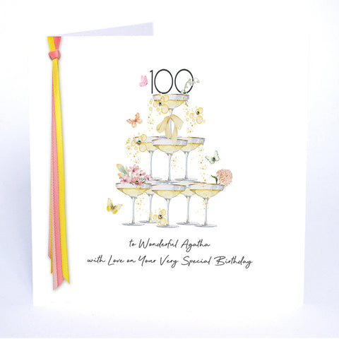 100 With Love on Your Very Special Birthday (Coupes Bubbles)