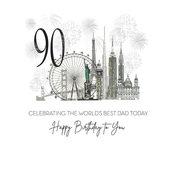 90 Celebrating the Worlds Best Dad Today Happy Birthday to You (World Monuments)
