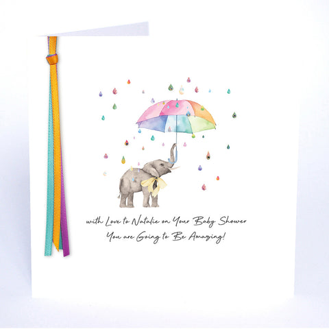 On Your Baby Shower, You are Going to be Amazing! (Elephant Rain)