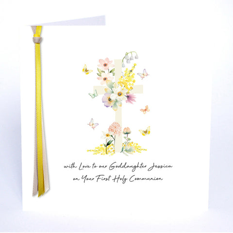 With Love on Your First Holy Communion (Cross)