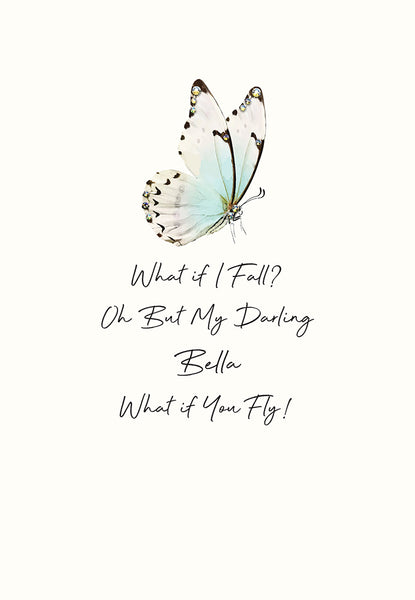 What if I Fall? Oh But My Darling What if You Fly!