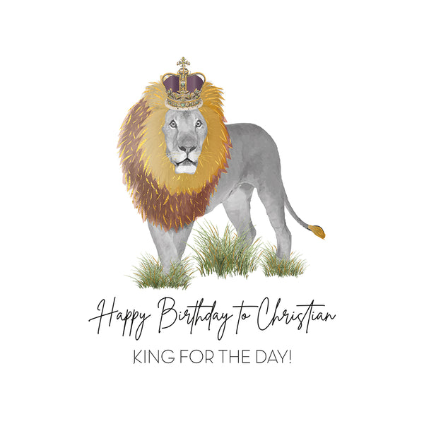 Happy Birthday King for the Day!