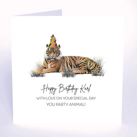 With Love on Your Special Day You Party Animal!