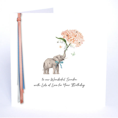 With Lots of Love on Your Birthday (Elephant)