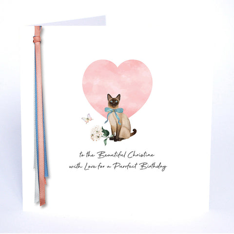 With Love for a Puurfect Birthday (Cat Heart)