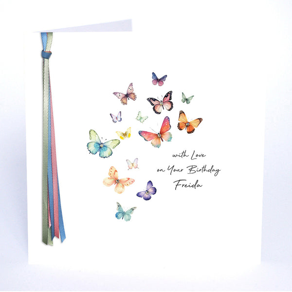 With Love on Your Birthday (Butterflies)