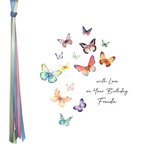 With Love on Your Birthday (Butterflies)