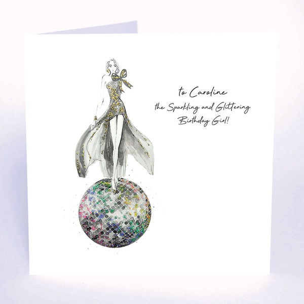 To the Sparkling and Glittering Birthday Girl! (Lady Glitterball)