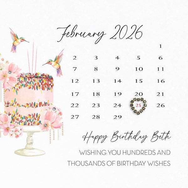 Hundreds and Thousands - Birthday (Calendar)