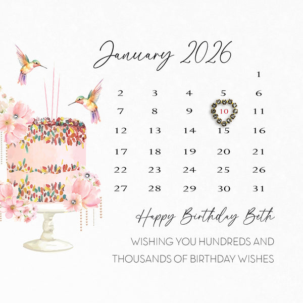 Hundreds and Thousands - Birthday (Calendar)