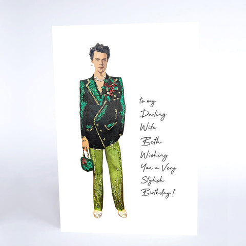 To My Darling... Wishing You a Very Stylish Birthday! (Any Relation)