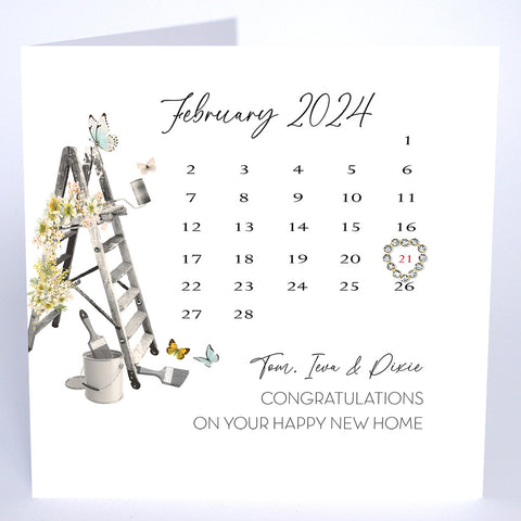 Congratulations on Your Happy New Home (Calendar)