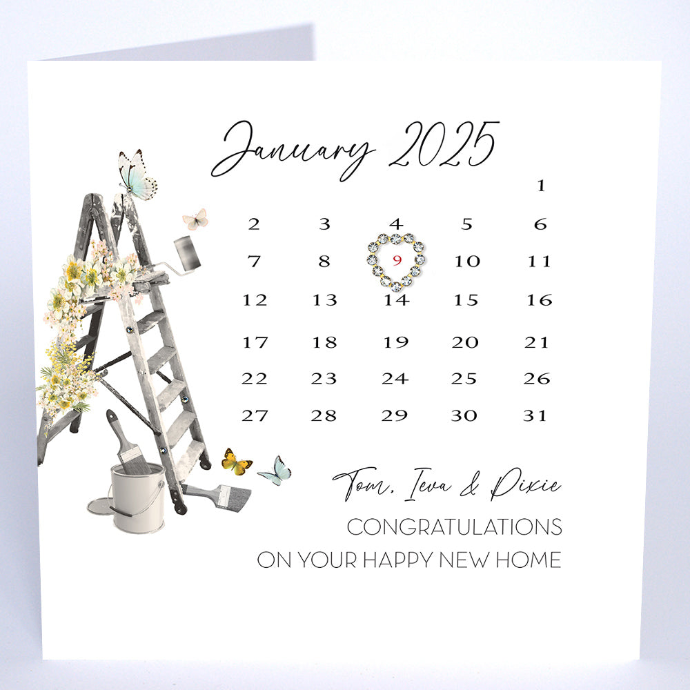 Congratulations on Your Happy New Home (Calendar)