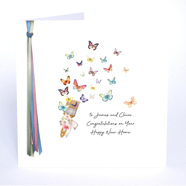 Congratulations on Your Happy New Home (Butterflies)