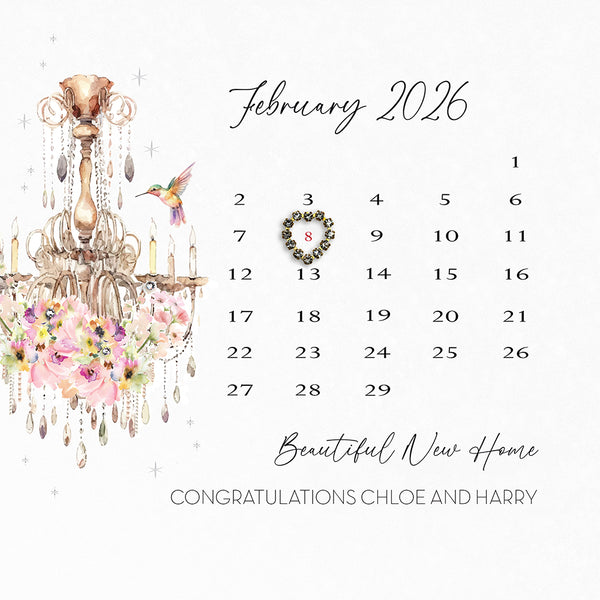 Beautiful New Home (Calendar)