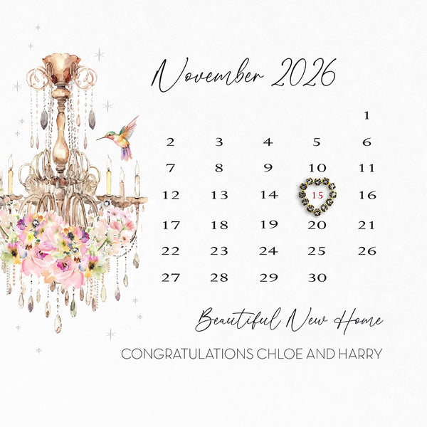 Beautiful New Home (Calendar)