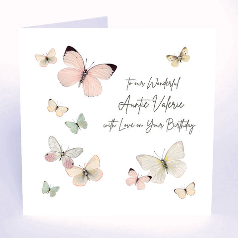 To Our Wonderful Auntie (Butterflies)