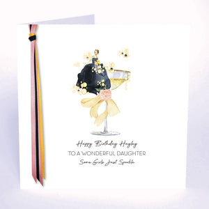 Happy Birthday to a Wonderful Daughter Some Girls Just Sparkle (Lady Coupe)