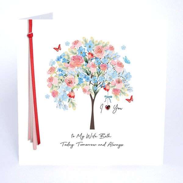 I Love You to My Wife Today Tomorrow Always (Tree)