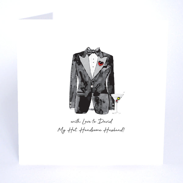 With Love to My Hot, Handsome Husband!