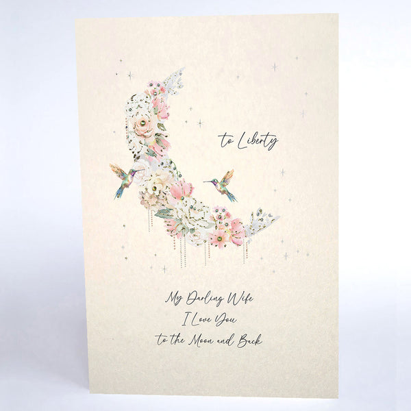 My Darling Wife I Love You to the Moon and Back (Moon)