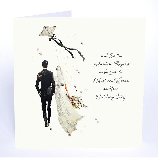 And So the Adventure Begins with Love on Your Wedding Day