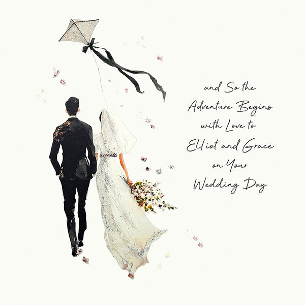 And So the Adventure Begins with Love on Your Wedding Day