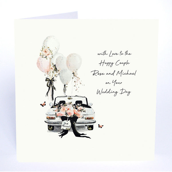 With Love to the Happy Couple on Your Wedding Day