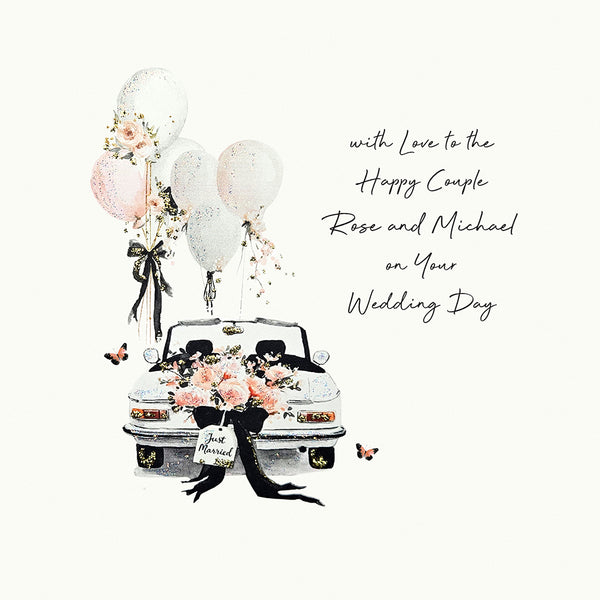 With Love to the Happy Couple on Your Wedding Day