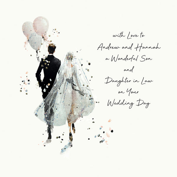 With Love to a Wonderful Son and Daughter in Law