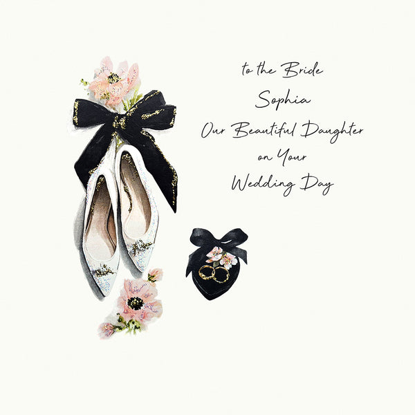 To the Bride Our Beautiful Daughter on Your Wedding Day