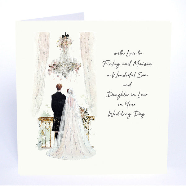 With Love to a Wonderful Son and Daughter in Law (Scottish)