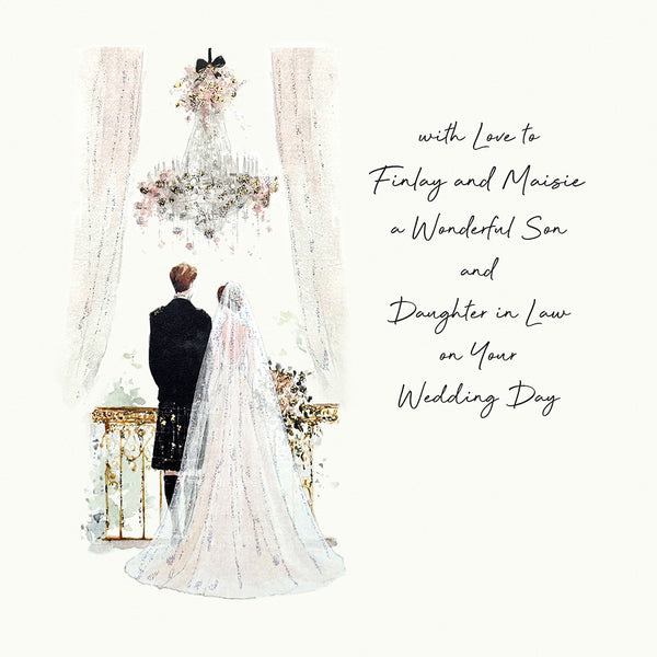 With Love to a Wonderful Son and Daughter in Law (Scottish)