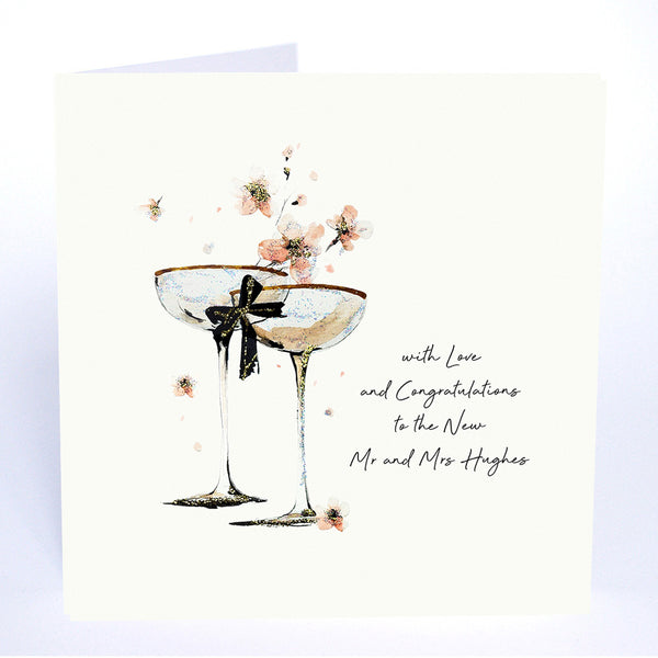 With Love and Congratulations to the New Mr and Mrs