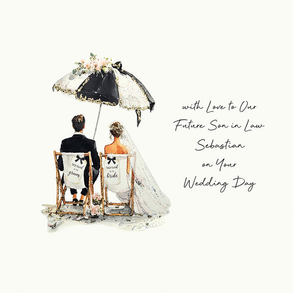 With Love to Our Future Son in Law on Your Wedding Day