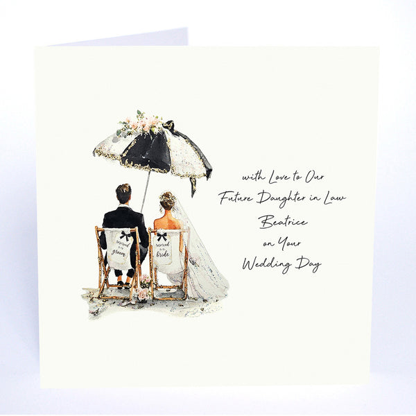 With Love to Our Future Daughter in Law on Your Wedding Day
