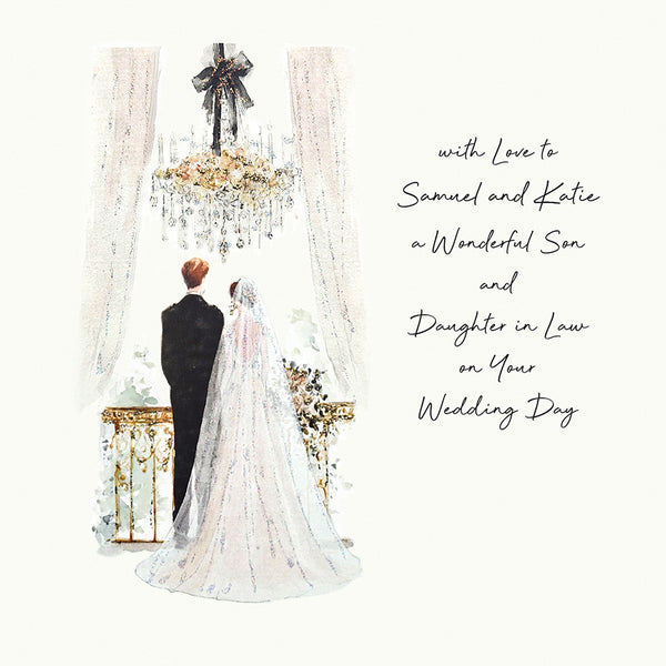 With Love to a Wonderful Son and Daughter in Law