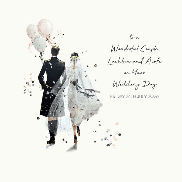To a Wonderful Couple on Your Wedding Day (Scottish)