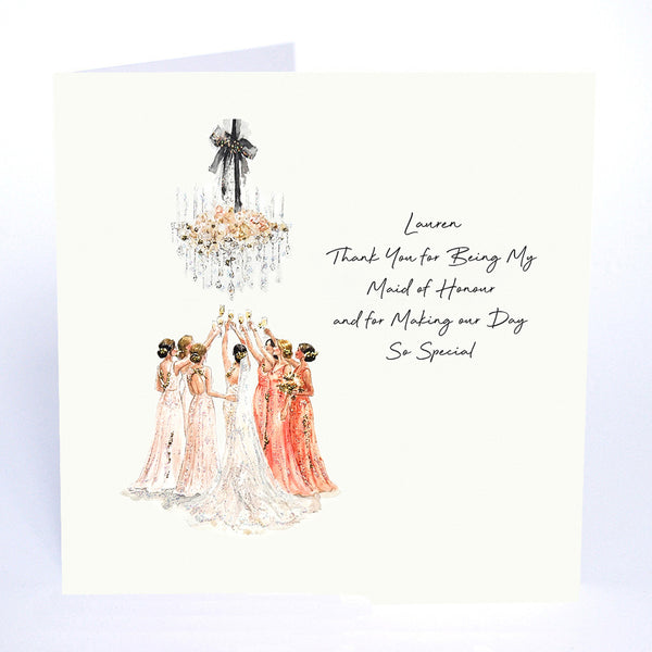 Thank You for Being My Maid of Honour and for Making our Day So Special (Maid of Honour Thank You)