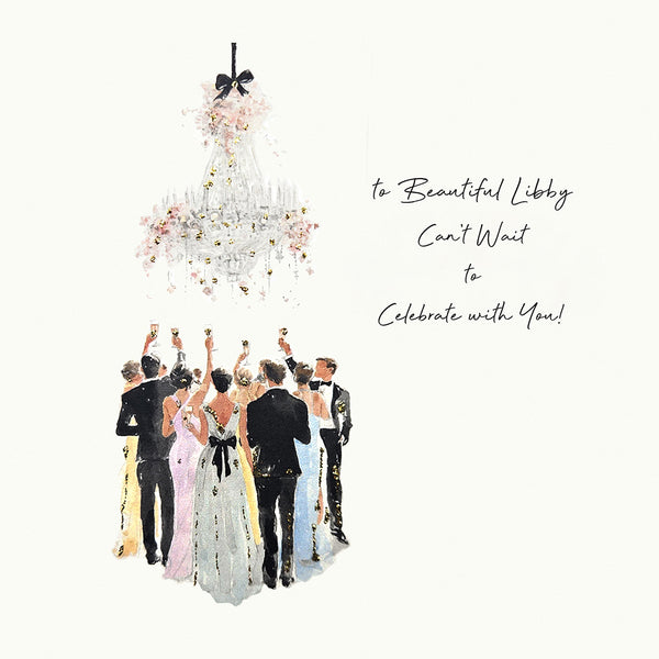 Can't Wait to Celebrate with You (Wedding Toast)