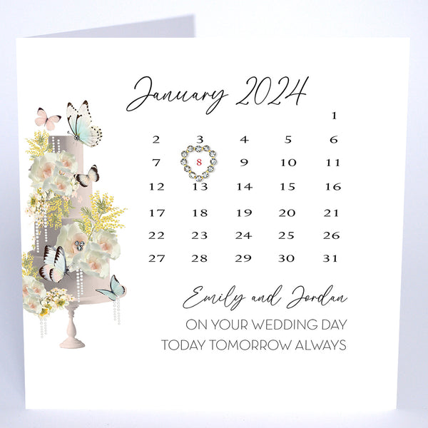 On Your Wedding Day (Calendar)