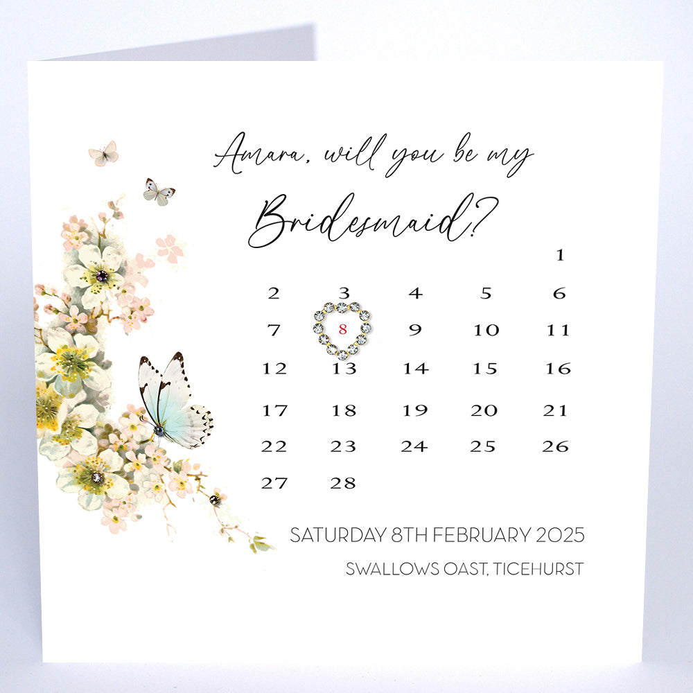 Will you be my Bridesmaid? (Calendar)