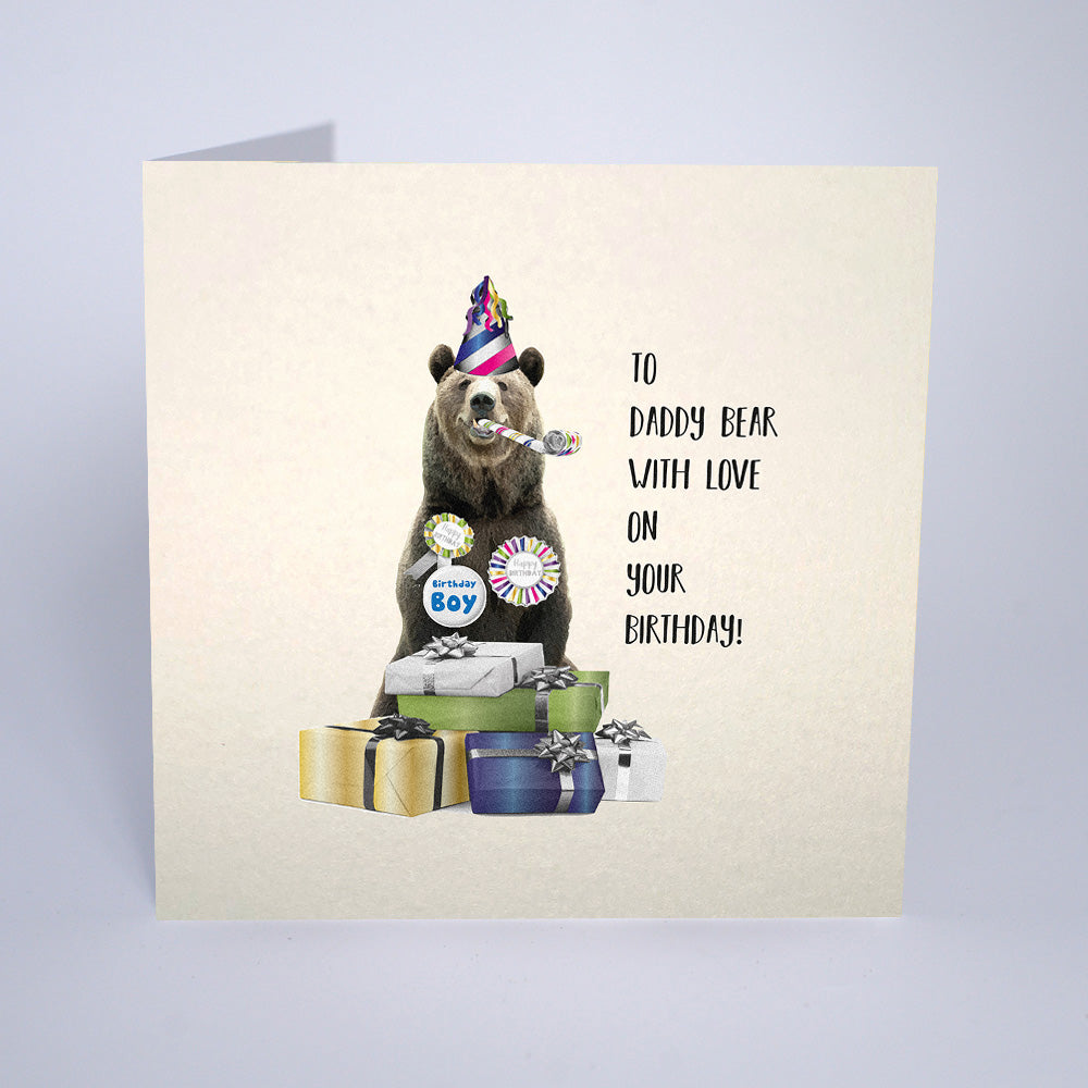To Daddy Bear, With Love on Your Birthday