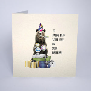 To Daddy Bear, With Love on Your Birthday