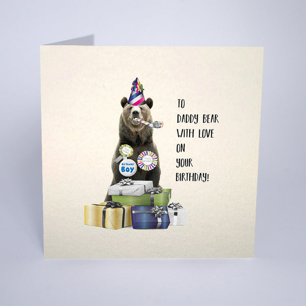To Daddy Bear, With Love on Your Birthday